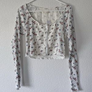 floral long sleeve